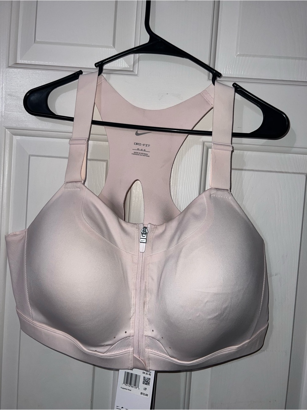 Nike Dri-fit Alpha pink bra 3X